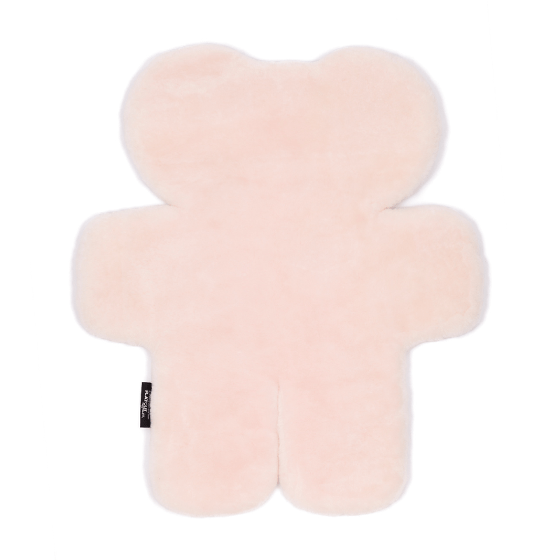 FLATOUT Bear Rug in Rosie Pink Baa Baby