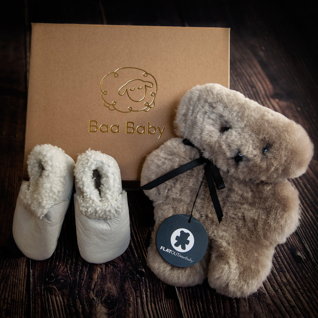 Premium Sheepskin Baby Gift Box