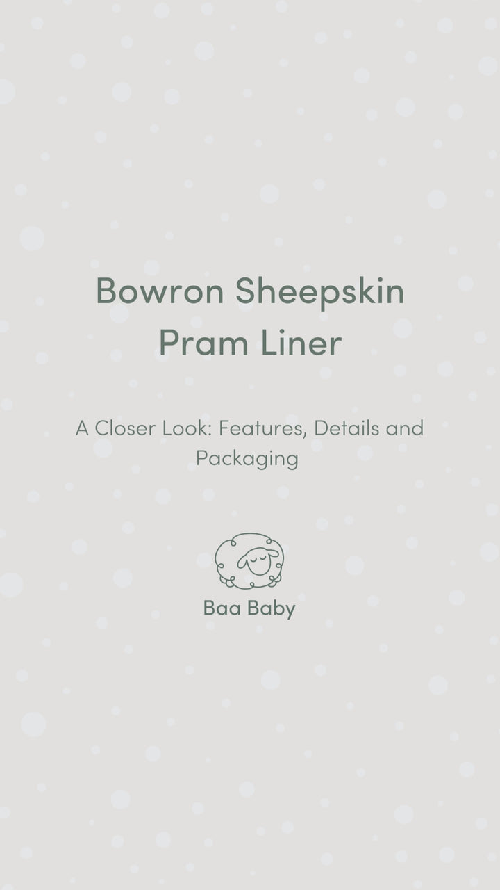 Bowron Sheepskin Pram Liner