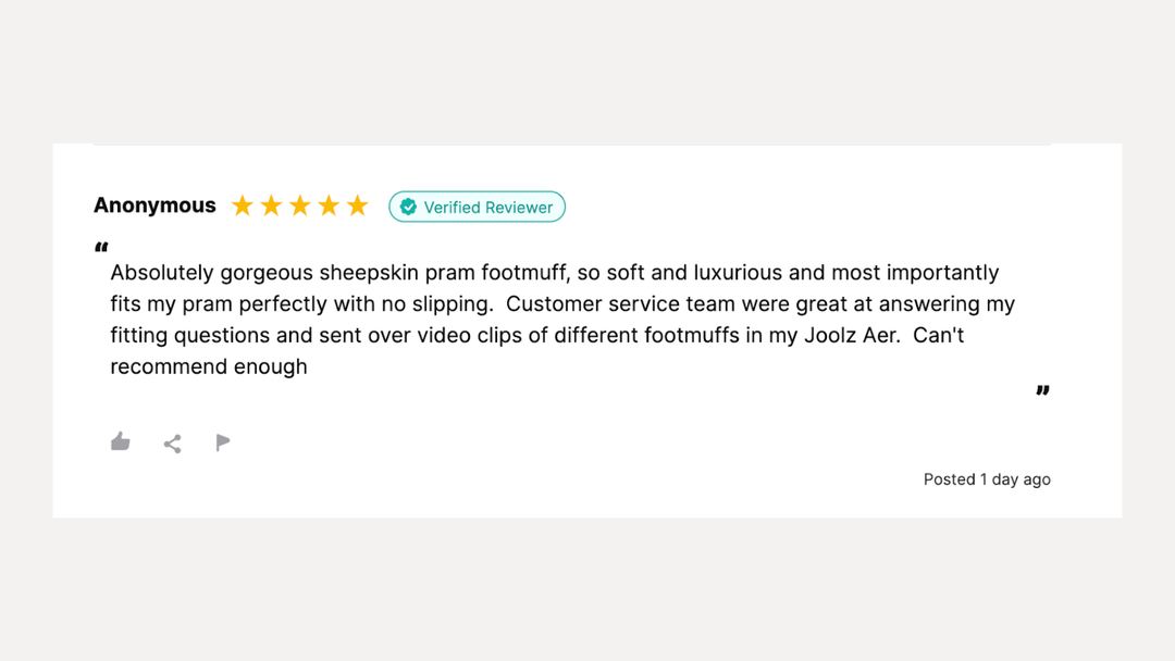 Pram Liners and Footmuffs that don't Slip