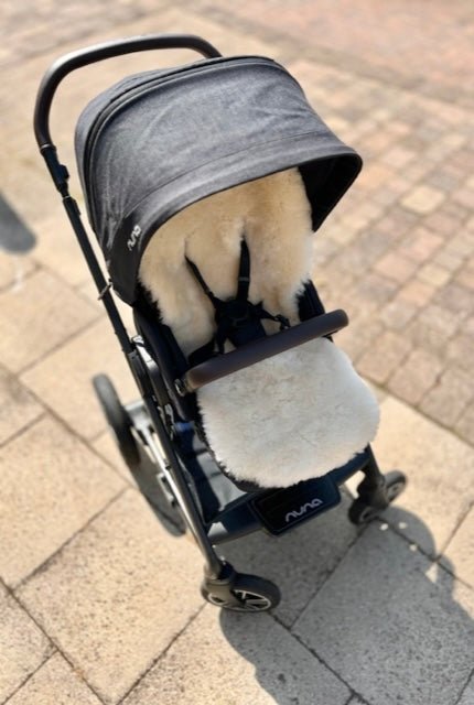 Sheepskin Liner Fitting for your Nuna Triv Pram
