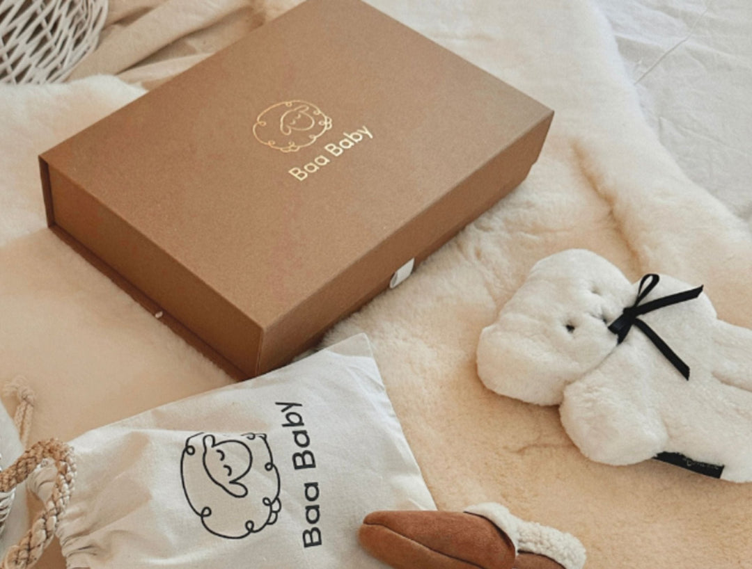 baa baby baby shower gift set