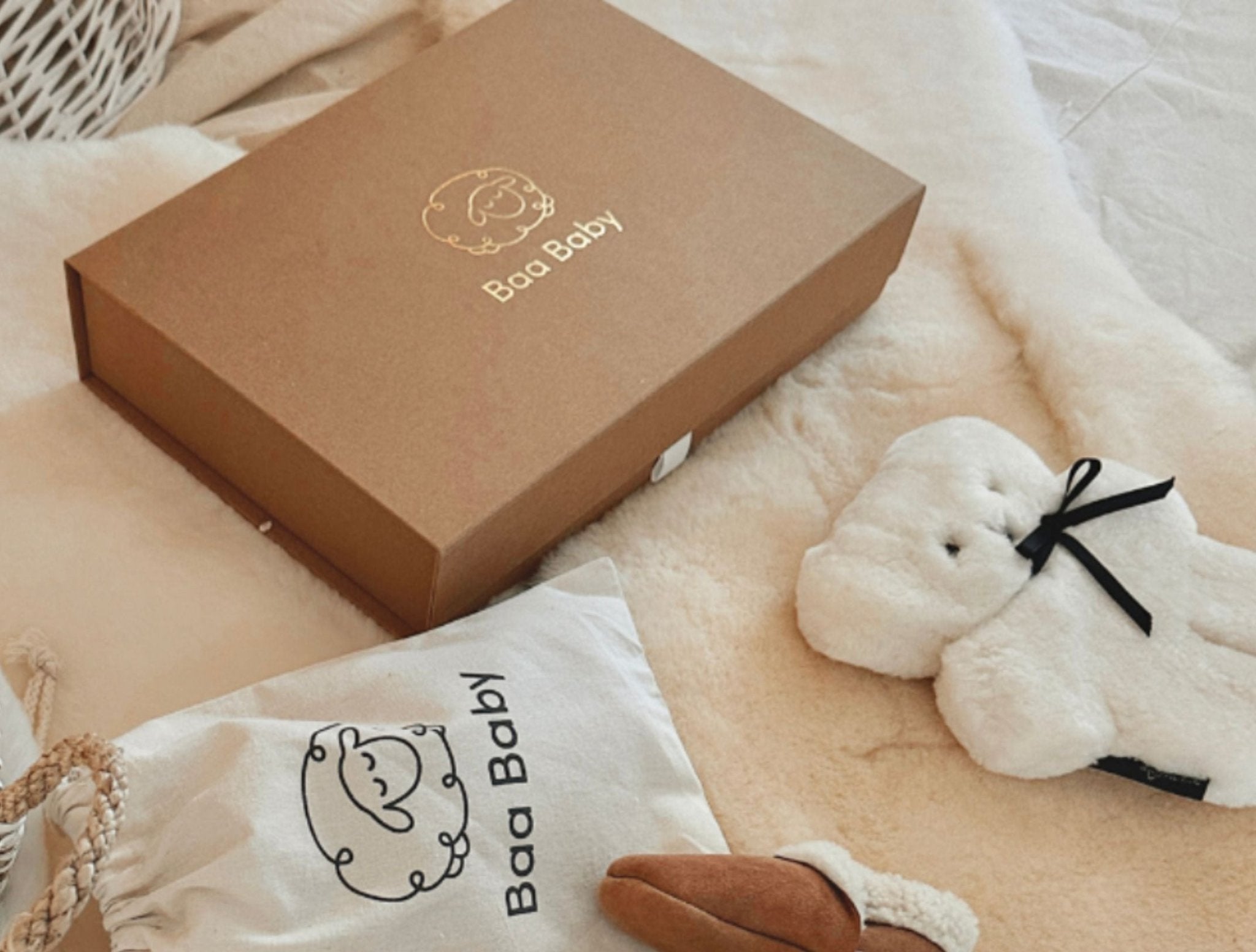 baa baby baby shower gift set