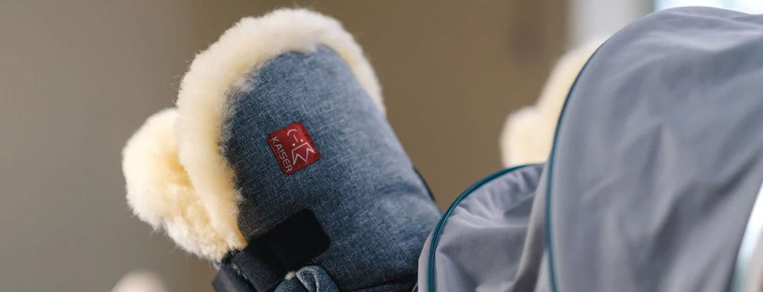 Sheepskin Pram Gloves & Pram Hand Warmers - Baa Baby