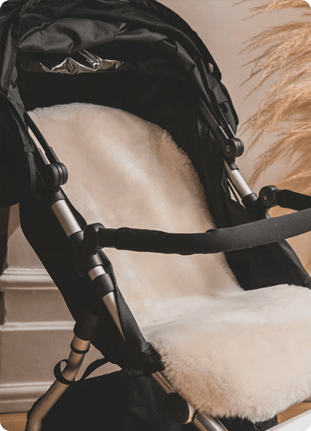 Sheepskin Stroller Liner Collection