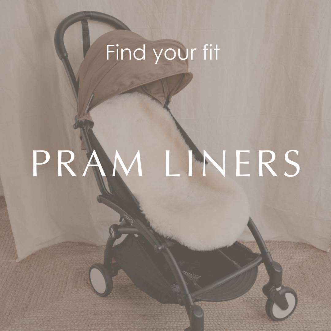 Sheepskin pram liner quiz to find out which liner will fit my pram or buggy the best