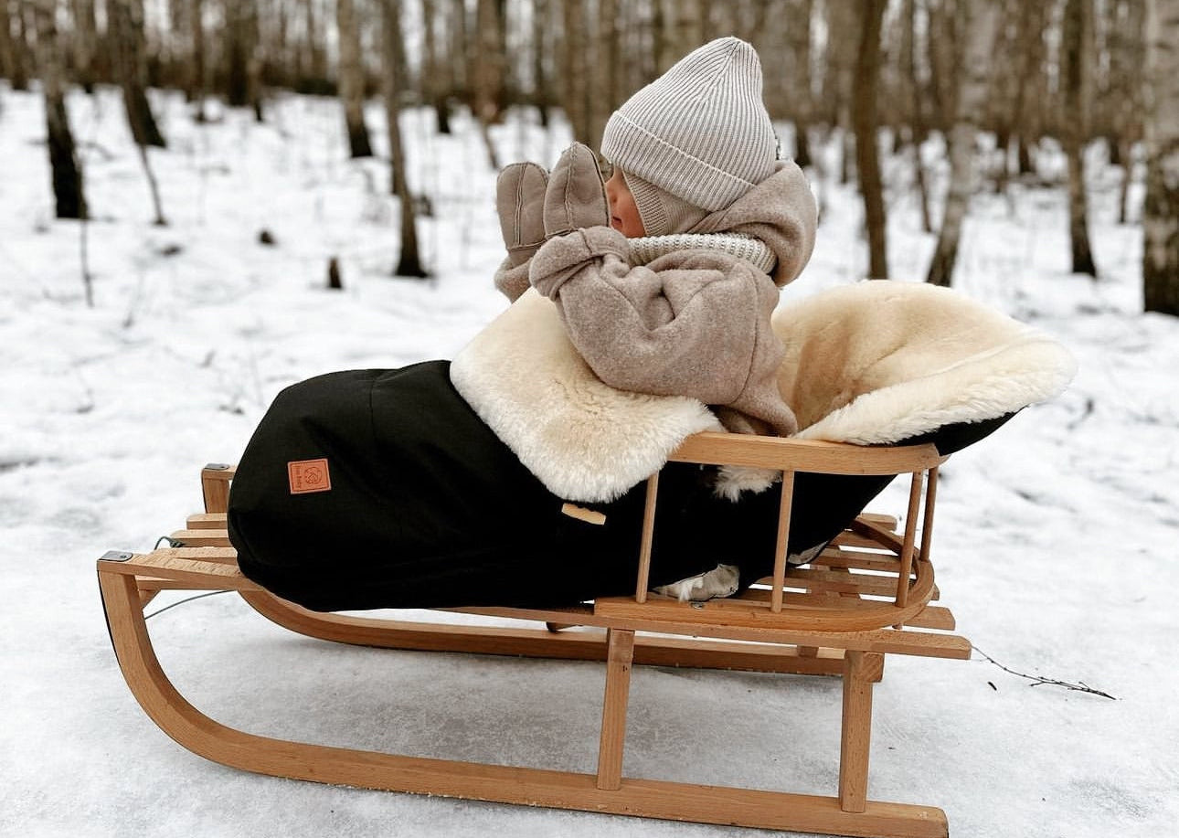 Baa baby luxury footmuff for winter