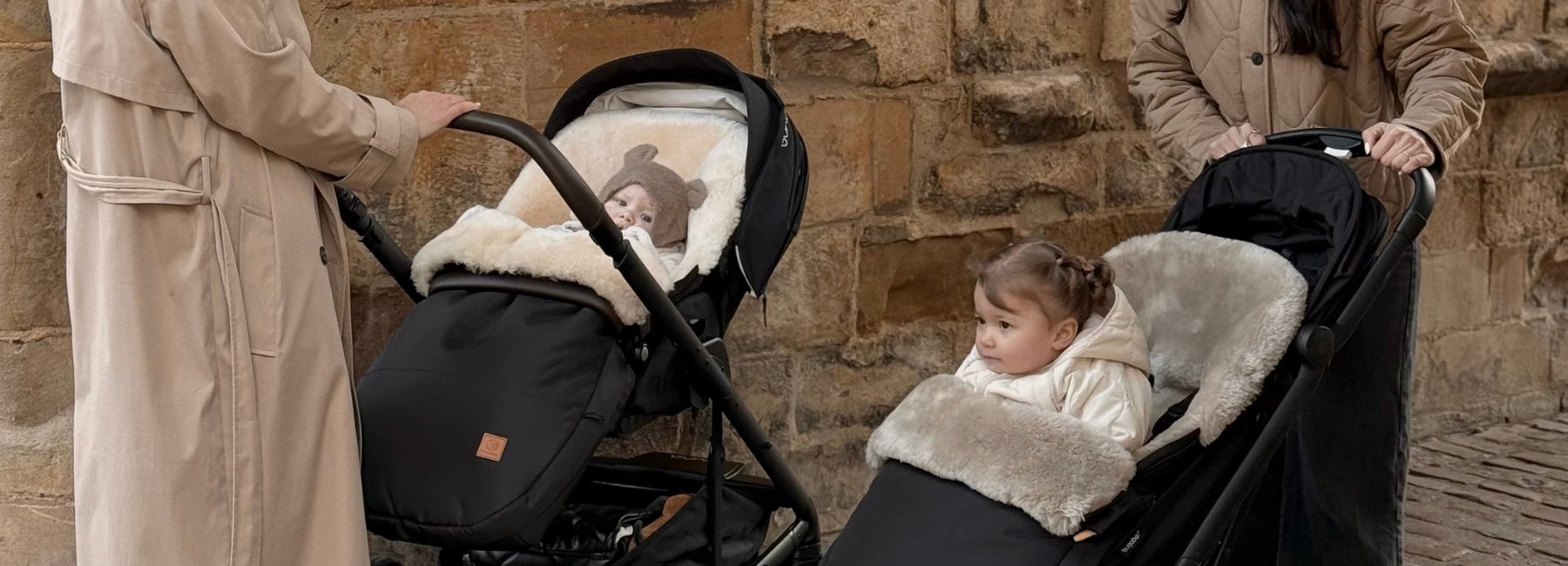 Cosy strolls with baa baby footmuffs