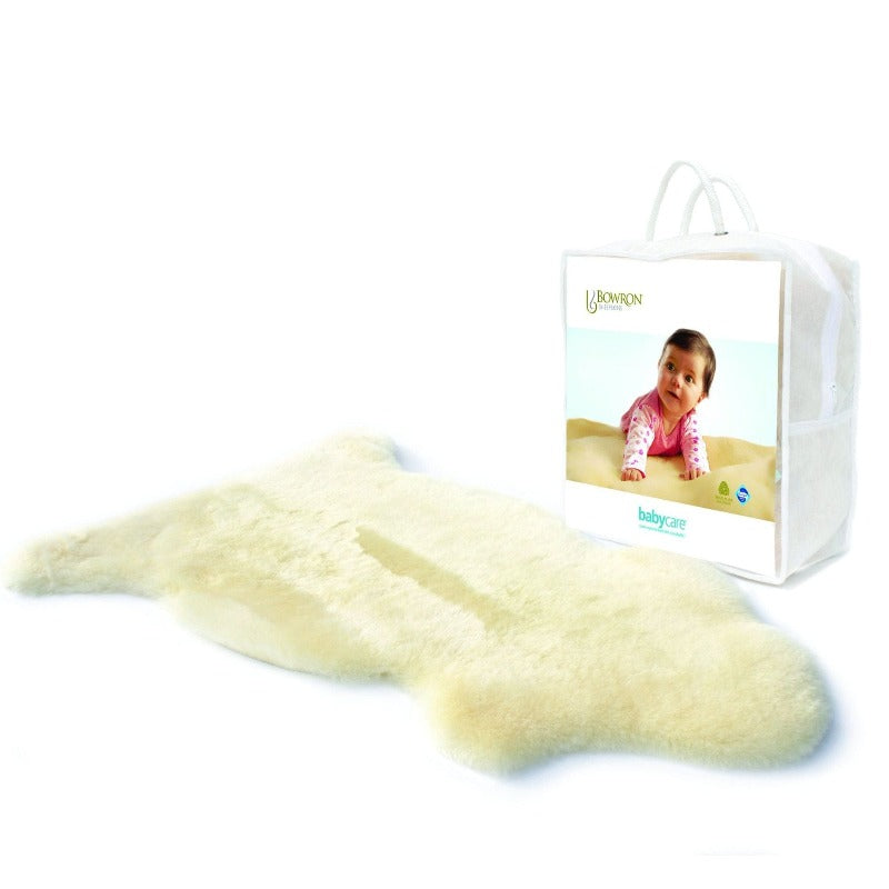 Sustainably Sourced Large Lambskin for Baby Rugs, Tummy Time and Sleeping  Edit alt text