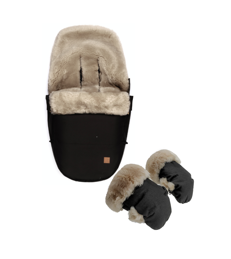 Baa Baby Luxe Footmuff Duo Latte