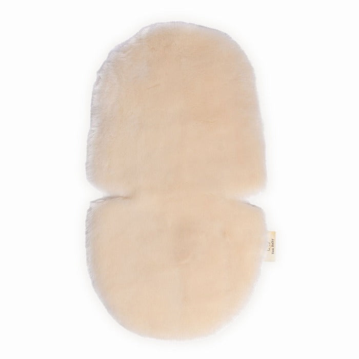 Baa Baby Pram Style Liner Pale Honey Natural Shorn Hair for Baby Comfort and Sleep in Pushchair