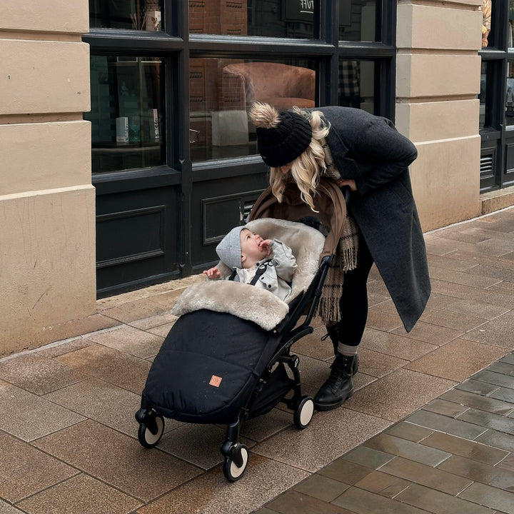 Baa Baby Luxe Footmuff Duo Latte