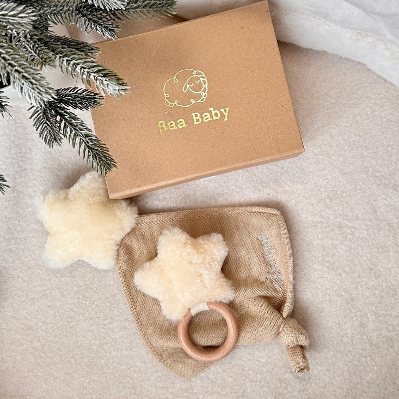 Snuggle & Shake | Comforter and rattle gift bundle