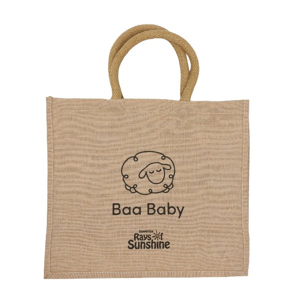 Sustainable Premium Jute Shopper Complimentary with Rugs and Liners