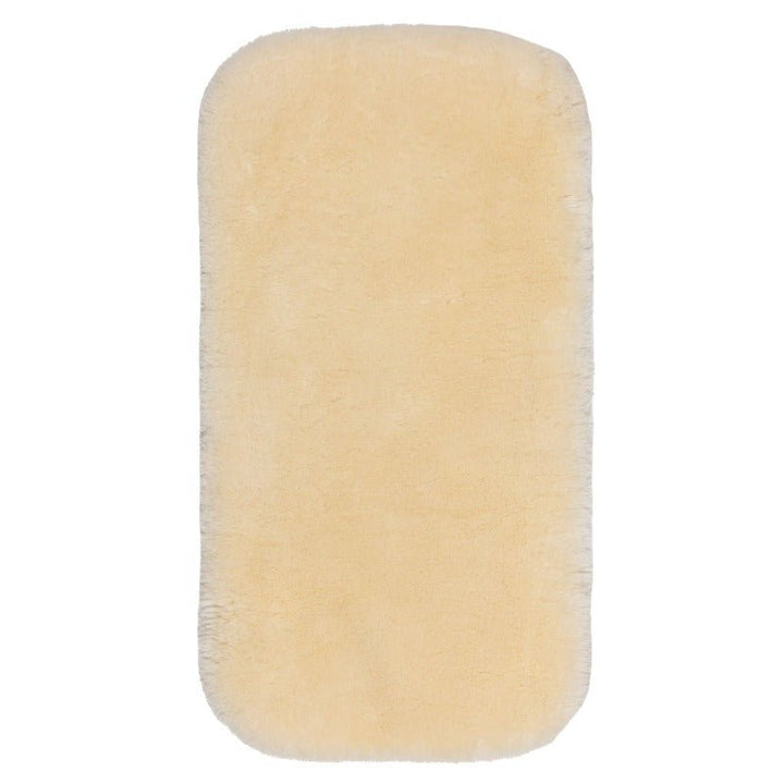 Breathable Temperature Regulating Honey Lambskin Bassinet Liner for Babies and perfect size for a snuzpod