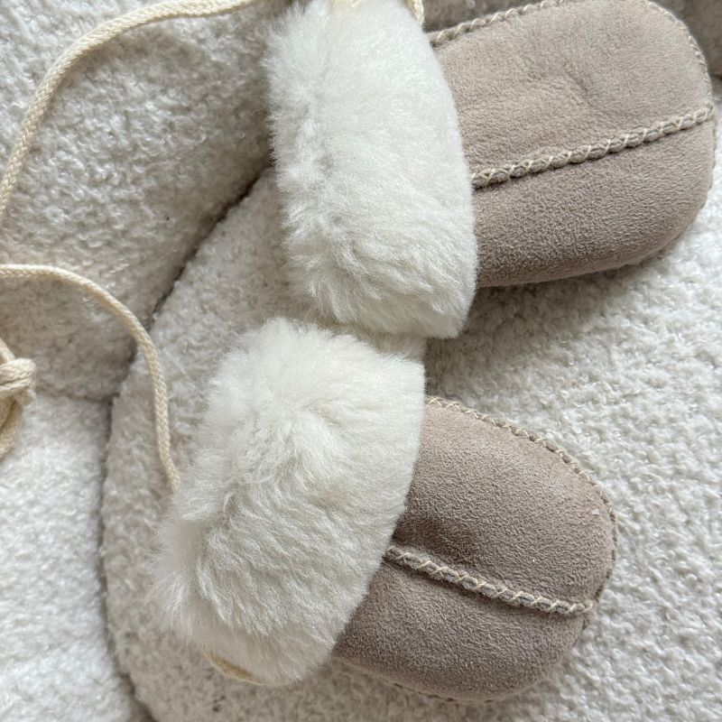 sheepskin mittens for babies and toddlers