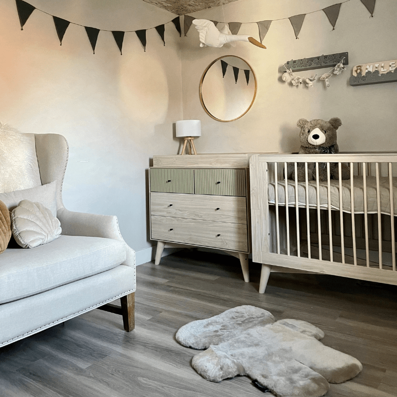Open Rug Baby Snuggly Baby Rug in Latte - FLATOUT Bear Rugs – Baa Baby