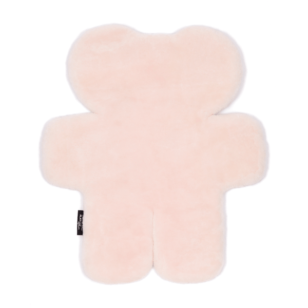 FLATOUTbearbaby ぬいぐるみ ピンク Sheepskin Baby Bear Rosie