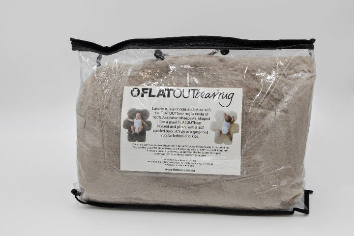 FLATOUT Bear Rug Plastic Packaging