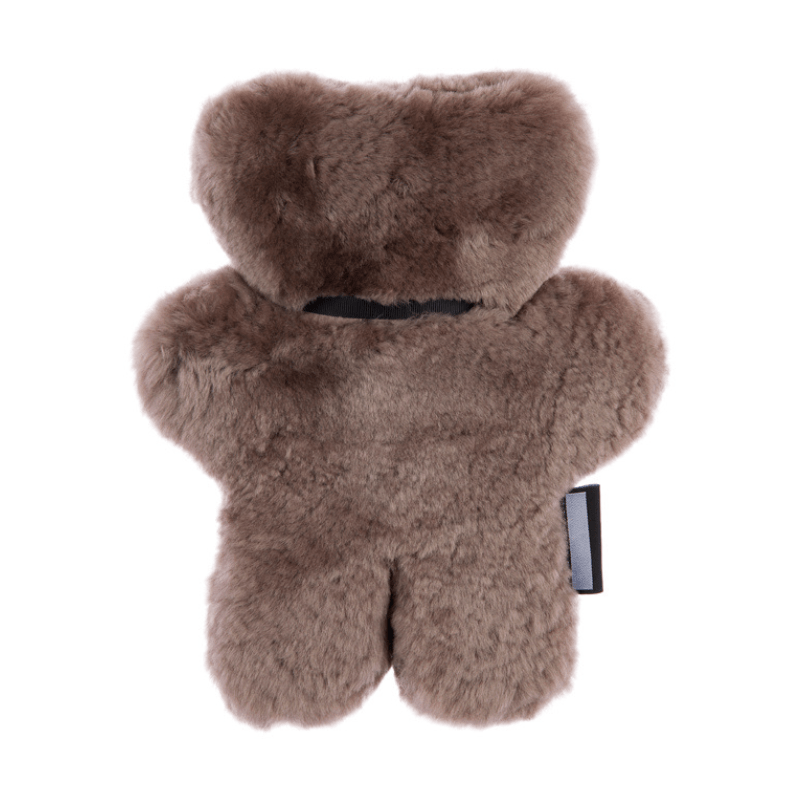cosy Chocolate FLATOUT Bear for Neutral and Natural Sustainable Nursery Decor