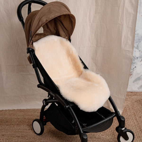 Sheepskin Pram Style Liner | Honey Shorn Hair