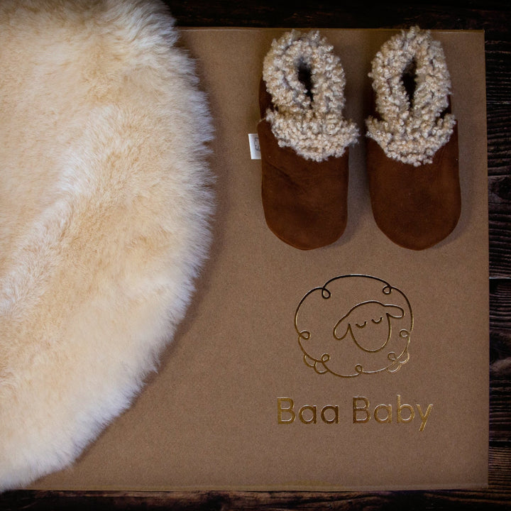 Premium Sheepskin Liner Gift with Booties