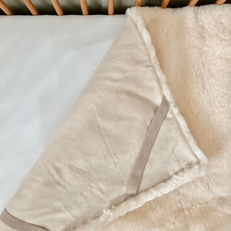 Sheepskin mattress cover