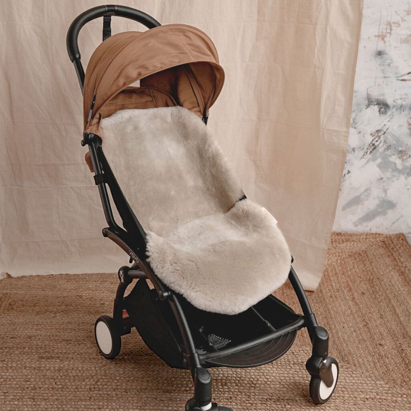 Sheepskin Pram Style Liner Latte Shorn Hair