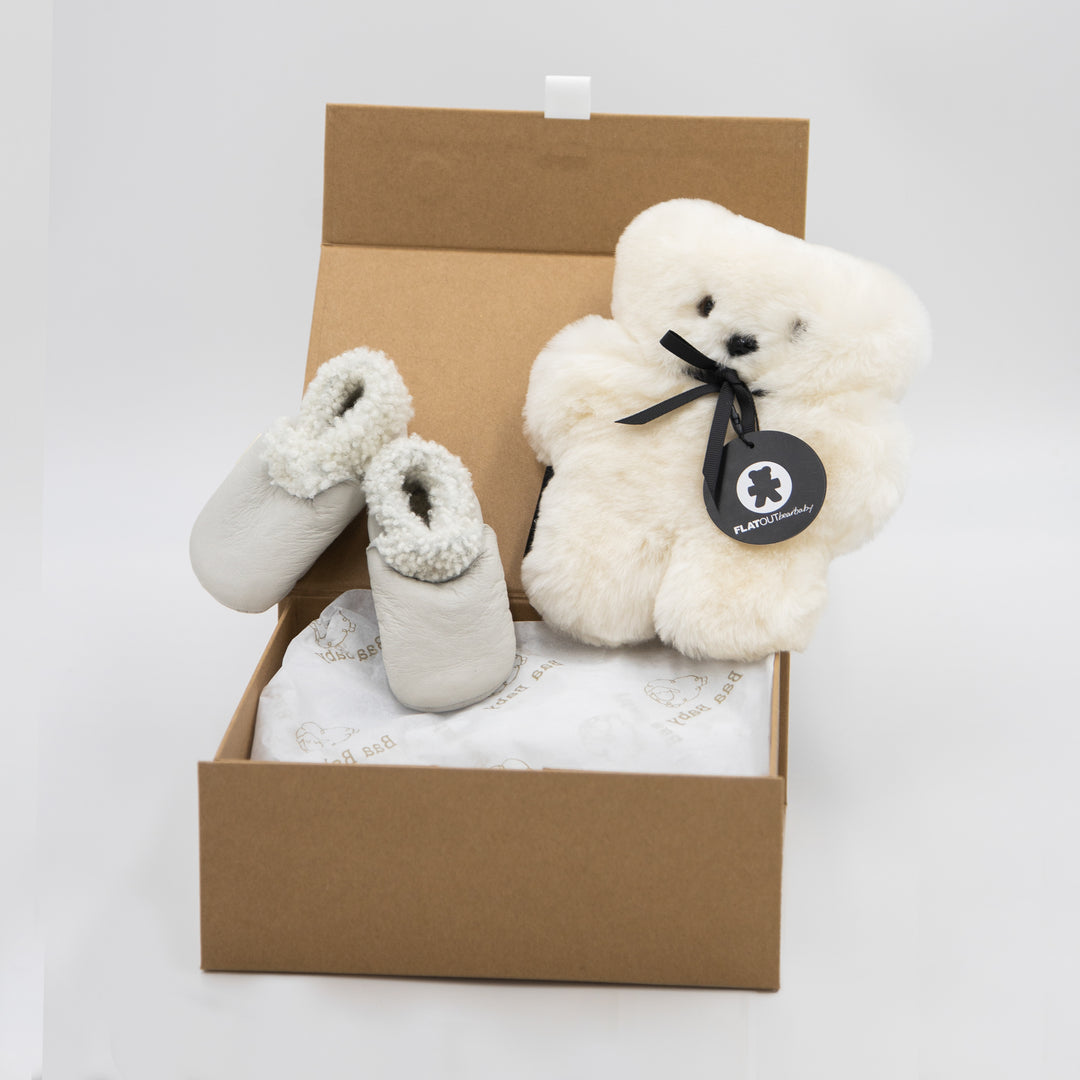 Small Premium Baby Sheepskin Gift Box
