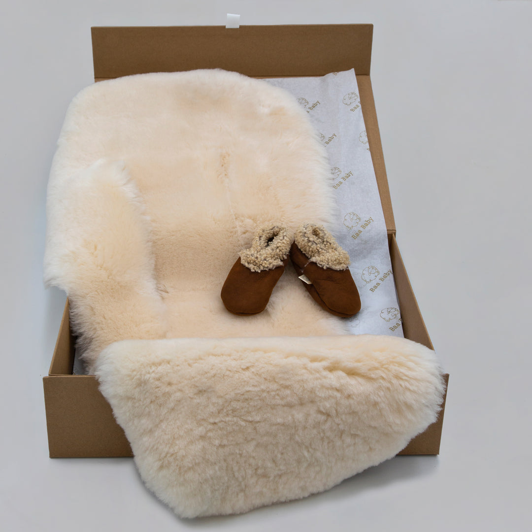 Luxury Sheepskin Gift Box for Baby