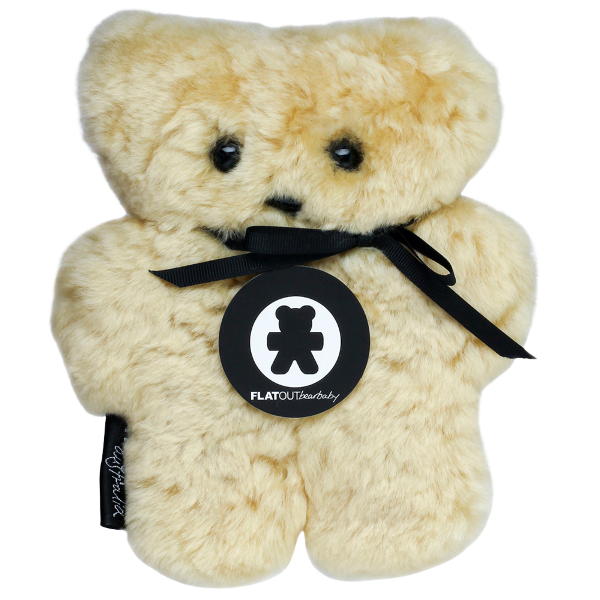 Baby Safe Natural Honey Bear for Comfort and Cuddles