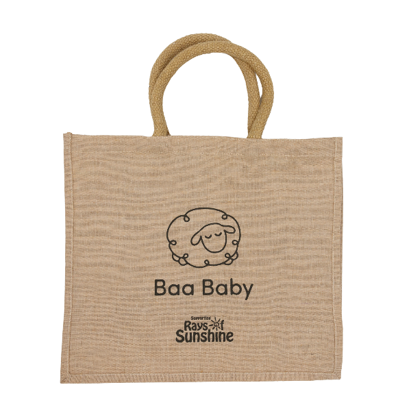 Sustainable Premium Jute Shopper Complimentary with Rugs and Liners