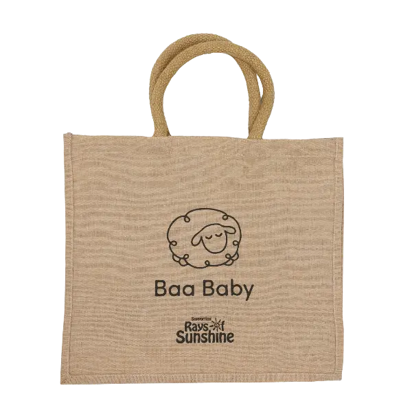 Sustainable Premium Jute Shopper Complimentary with Rugs and Liners