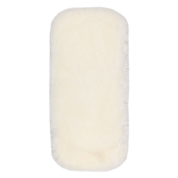 Baby Safe Bassinet and Pram Liner in White for Sleep and Tummy Time